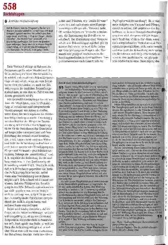 Vorschauseite 2: Bevormundung oder Persönlichkeitswahrung. Vormundschaft und Pflegschaft in der Altenhilfe