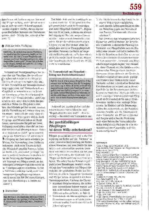 Vorschauseite 3: Bevormundung oder Persönlichkeitswahrung. Vormundschaft und Pflegschaft in der Altenhilfe