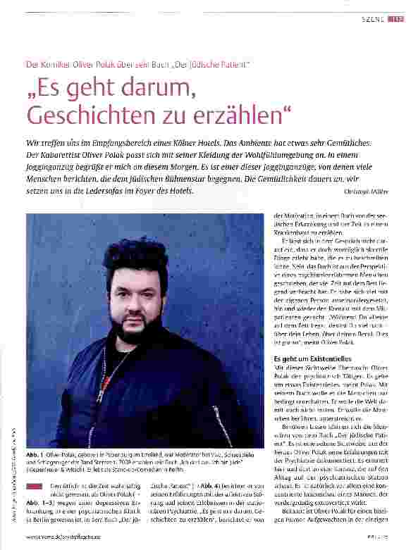 Vorschauseite 1: Es geht darum, Geschichten zu erzählen