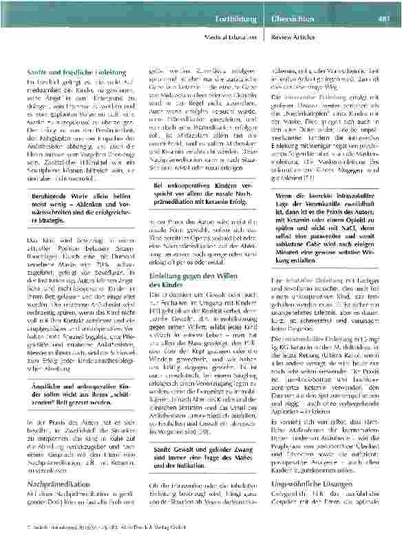 Vorschauseite 6: Das nicht-kooperative Kind - Prophylaxe, Vorgehen, Tipps