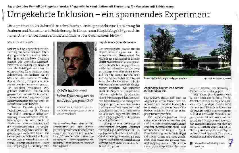 Vorschauseite 1: Umgekehrte Inklusion - ein spannendes Experiment