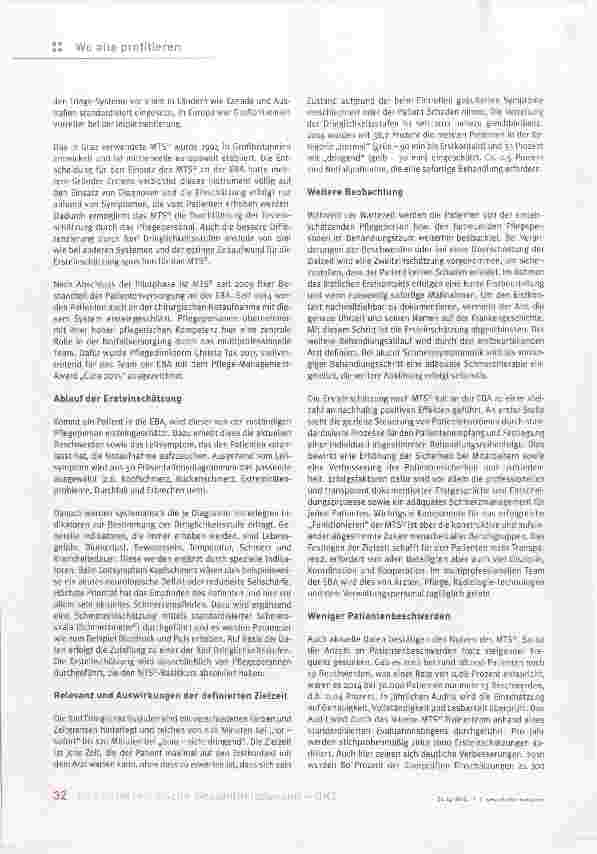 Vorschauseite 2: Fünf Farben für mehr Patientensicherheit