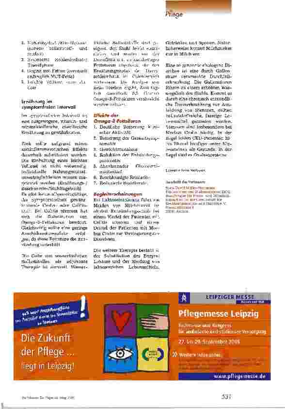 Vorschauseite 2: Voll unterstützender EnergieErnährungstherapie bei Morbus Crohn und Colitis ulcerosa