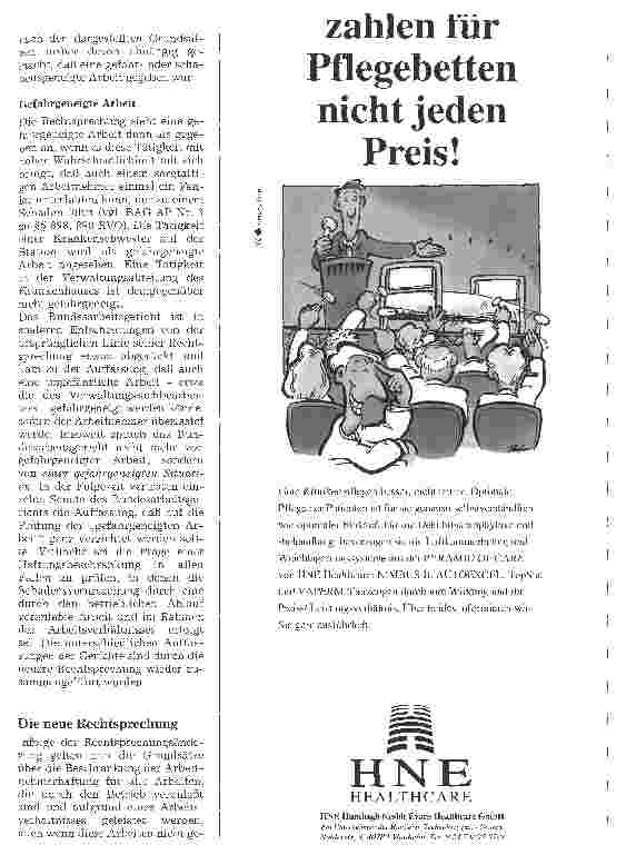 Vorschauseite 2: Die Haftung des Arbeitnehmers - Zur neuen Rechtsprechung des Bundesarbeitsgerichts -
