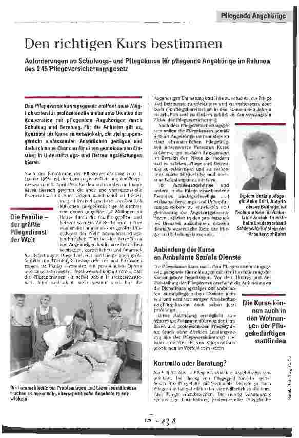 Vorschauseite 1: Den richtigen Kurs bestimmen
