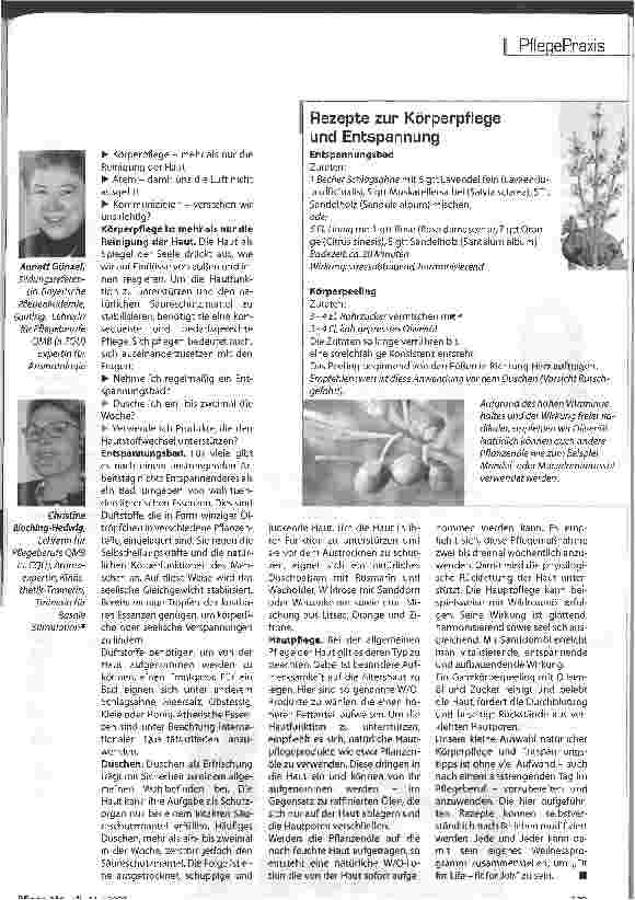 Vorschauseite 2: Pflege zur Selbstpflege
