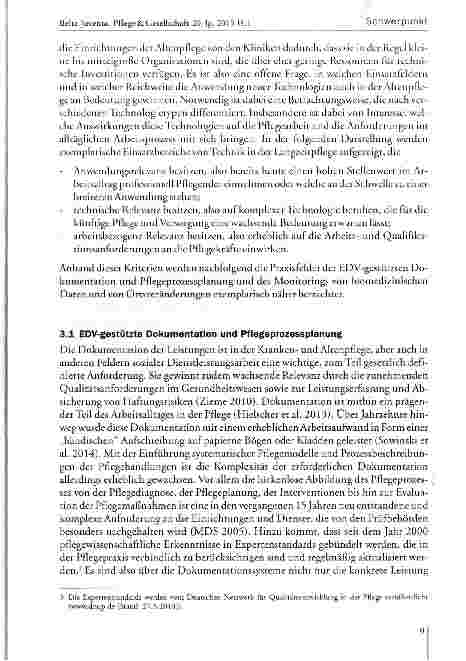 Vorschauseite 5: Technologisierung der Pflegearbeit?