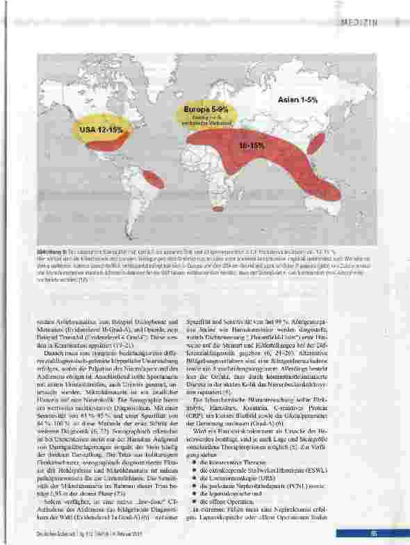 Vorschauseite 3: Urolithiasis - interdisziplinäre Herausforderung in Diagnostik, Therapie und Metaphylaxe