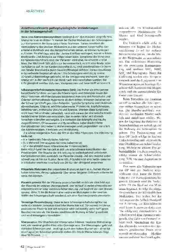 Vorschauseite 3: Sectio: Keine leichte Geburt