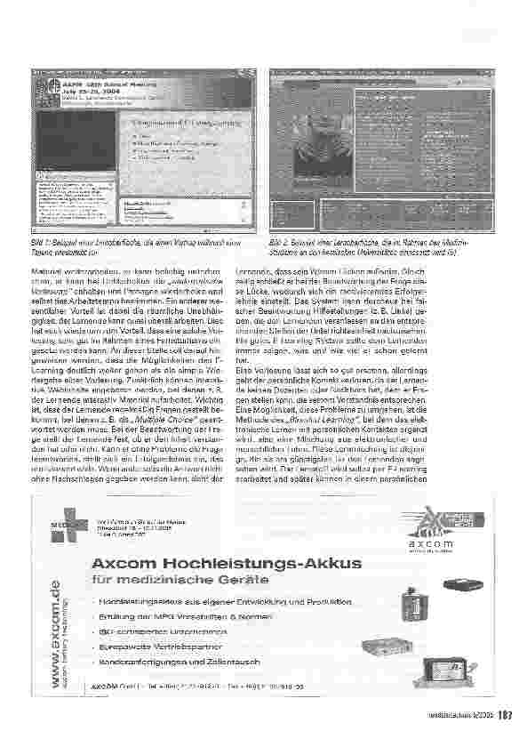 Vorschauseite 2: E-Learning in der Ausund Weiterbildung