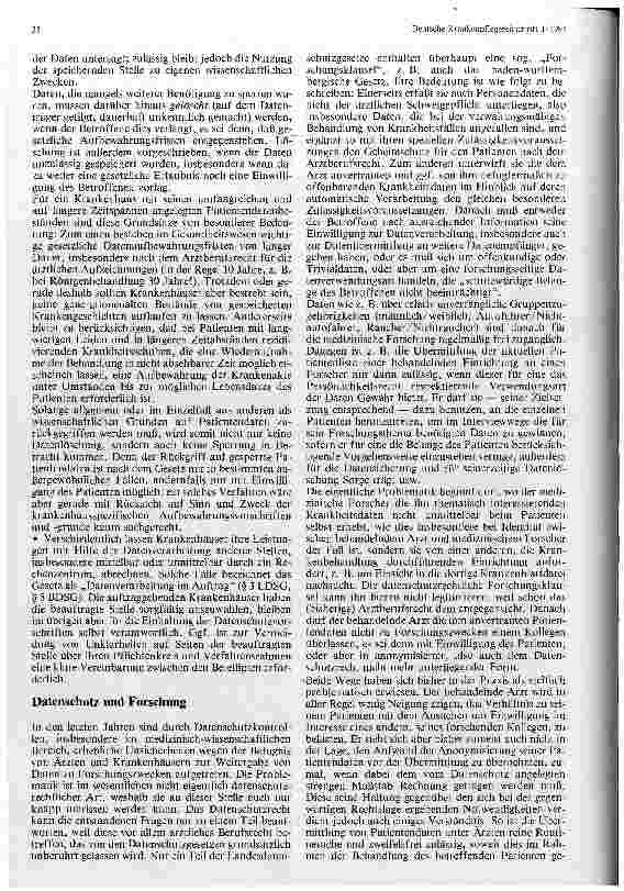 Vorschauseite 3: Datenschutz im Krankenhaus