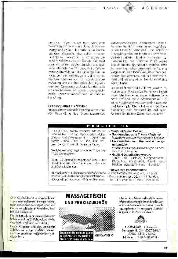 Vorschauseite 3: Asthma - das bronchiale Chaos