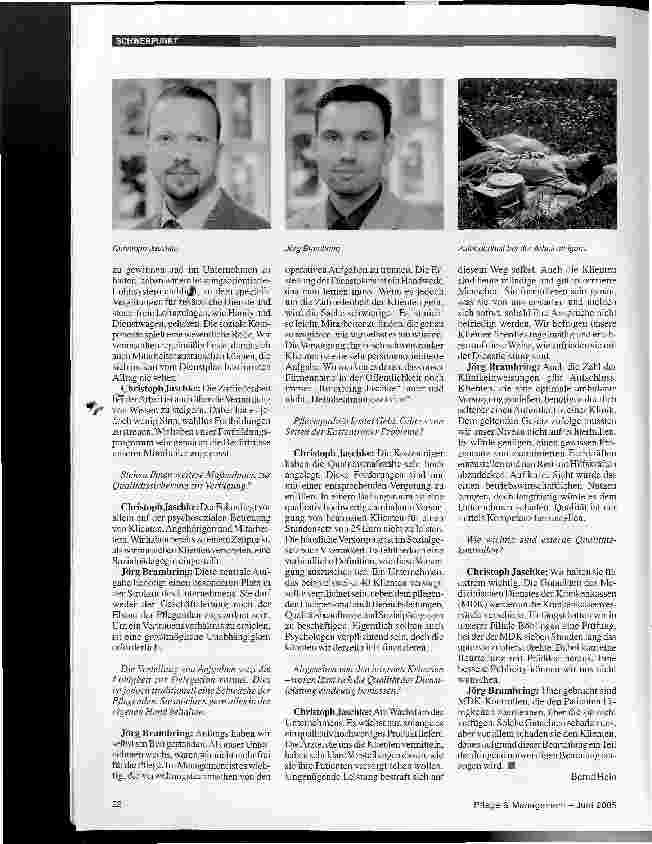 Vorschauseite 2: Qualitätsmanagement in der ambulanten Intensivpflege