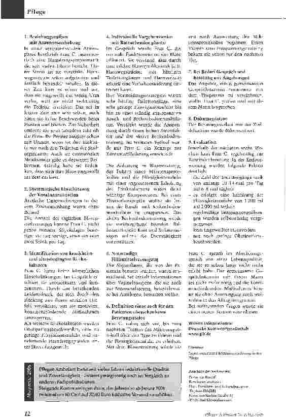 Vorschauseite 3: Inkontinenz - mit Beratung vorbeugen