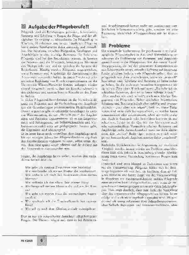 Vorschauseite 3: Schulung von Patienten und pflegenden Angehörigen