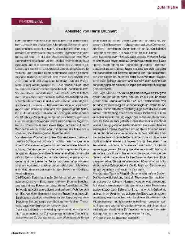 Vorschauseite 2: Mir ging das alles viel zu schnell!