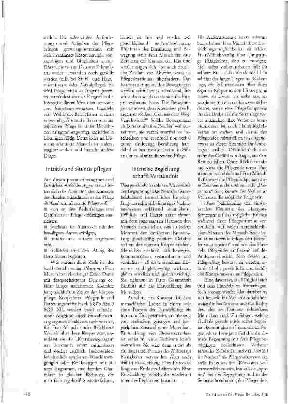 Vorschauseite 3: DIE SUCHE NACH INDIVIDUALITÄT