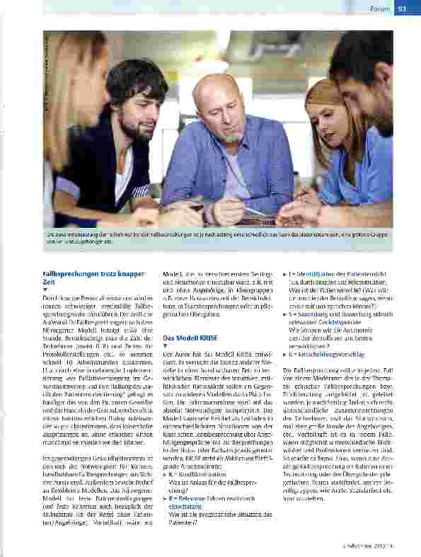 Vorschauseite 2: Ethische Fallbesprechungen speziell für die Palliativ-versorgung?