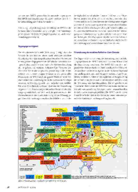 Vorschauseite 2: Mobile Palliative-Care-Dienste (MPCD) - ein zentrales Element der Palliativversorgungin der Schweiz