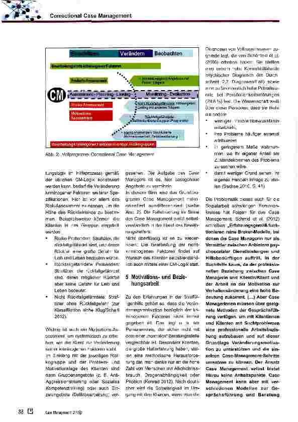 Vorschauseite 4: Correctional Case Management - Theorie und Praxis einer an Case Management orientierten Bewährungshilfe