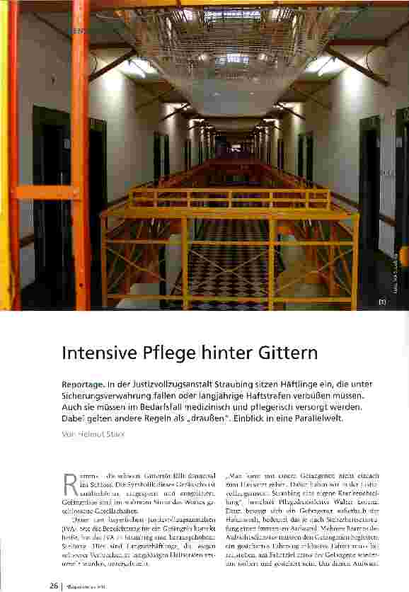 Vorschauseite 1: Intensive Pflege hinter Gittern