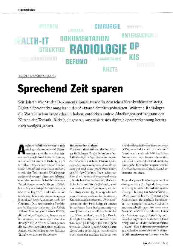 Vorschauseite 1: Sprechend Zeit sparen