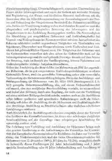 Vorschauseite 3: Zur Neuordnung der Krankenpflegeausbildung