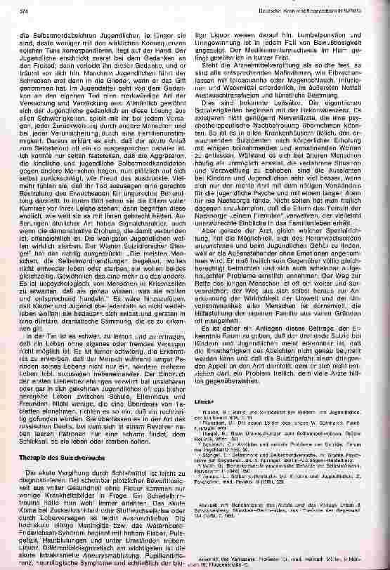 Vorschauseite 4: Suizid bei Kindern und Jugendlichen