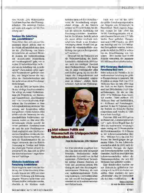 Vorschauseite 2: Universitäten unter Druck