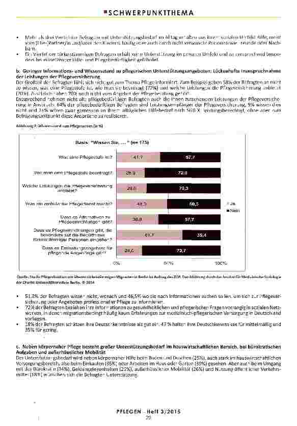 Vorschauseite 2: PFLEGESITUATION VON ÄLTEREN TÜRKEISTÄMMIGEN MIGRANTEN UND MIGRANTINNEN IN BERLIN