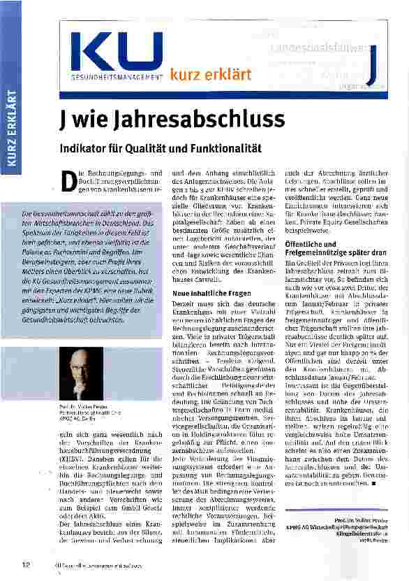 Vorschauseite 1: J wie Jahresabschluss