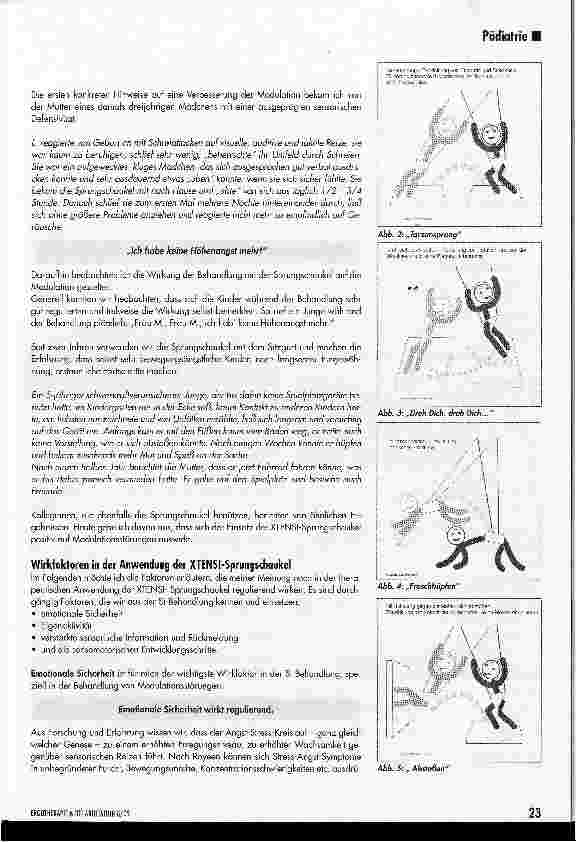 Vorschauseite 2: Sprungschaukel: Innovation in der Behandlung von Modulationsstörungen