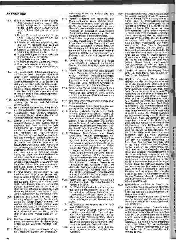 Vorschauseite 2: Ausbildung von Schwestern und Pflegern f. d. Anästhesiedienst u. Intensivpflege /31. Folge: Programmierte Fragenu. Antwortensammlung