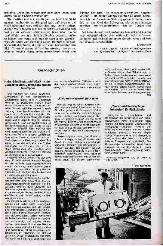 Vorschauseite 5: Pflegebericht über eine Examenswache