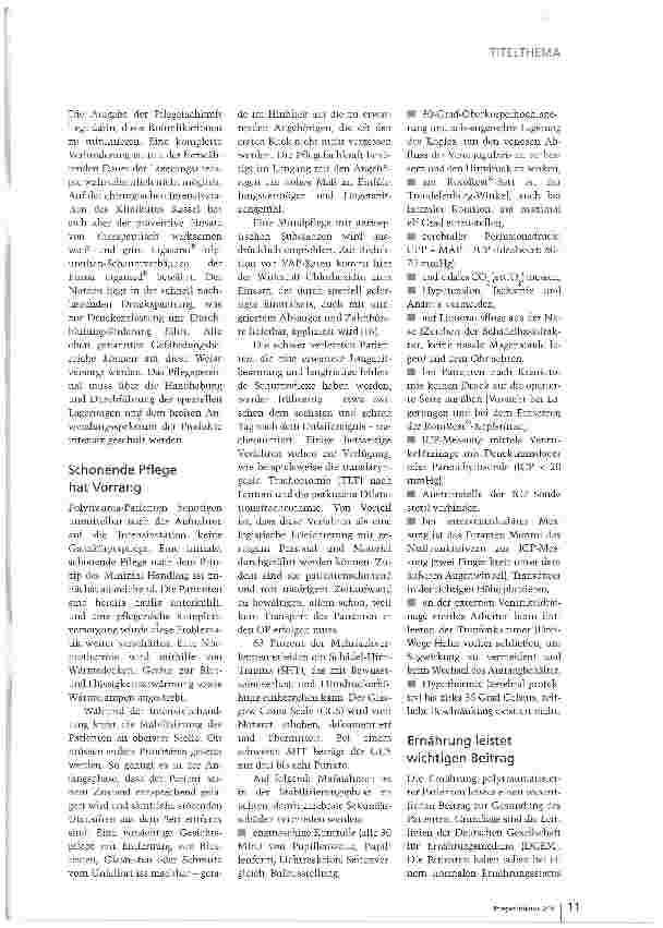 Vorschauseite 6: Polytrauma-Versorgung: Ein komplexer Prozess