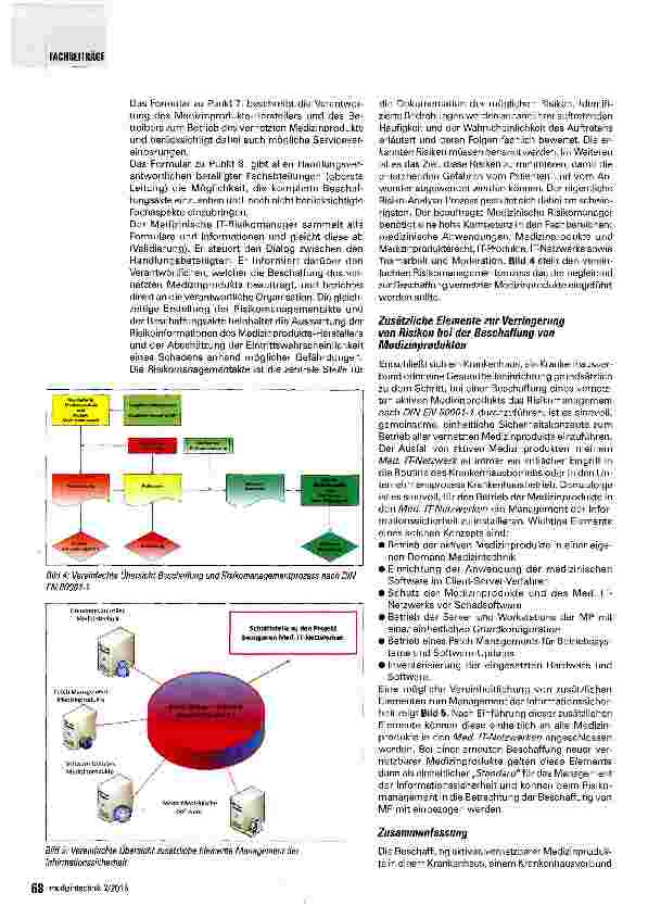 Vorschauseite 5: Beschaffung von aktiven Medizin Produkten und Integration in Medizinische IT-Netzwerke unter Anwendung der DIN EN 80001-1