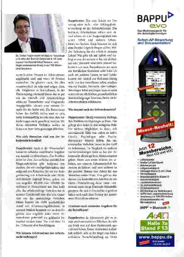 Vorschauseite 2: Sucht am Arbeitsplatz Teil 5 Wenn die Arbeit zur Droge wird