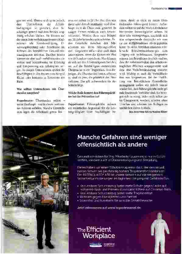 Vorschauseite 4: Sucht am Arbeitsplatz Teil 5 Wenn die Arbeit zur Droge wird