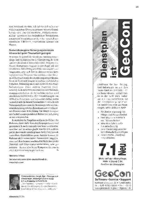 Vorschauseite 4: Ein gutes Konzept passt sich den Bewohnern an