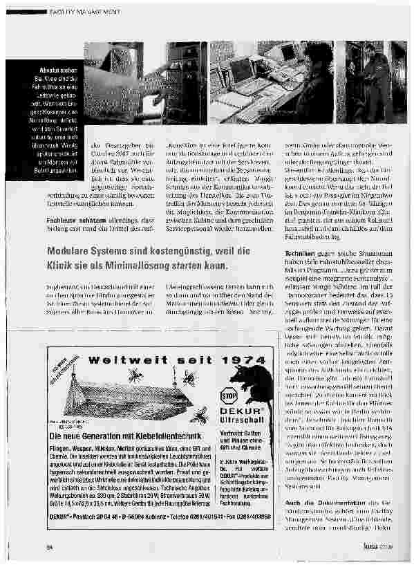 Vorschauseite 3: Der Segen der Sicherheitstechnik