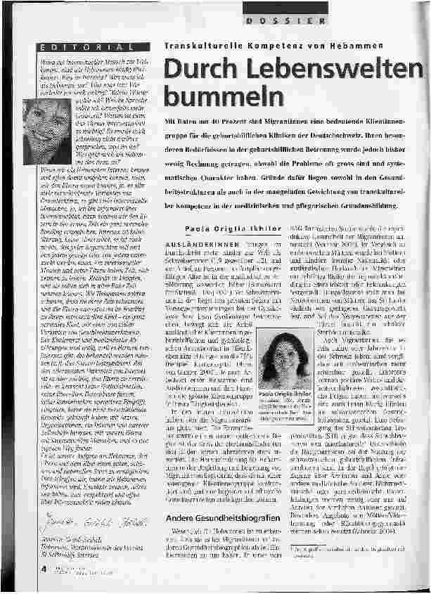 Vorschauseite 1: Durch Lebenswelten bummeln