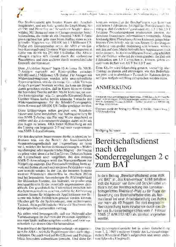 Vorschauseite 3: Entscheidungshilfen beim Einsatz von NMR Tomographie