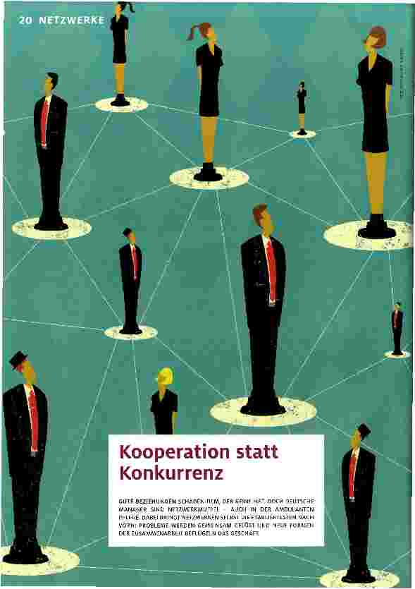 Vorschauseite 1: Kooperation statt Konkurrenz