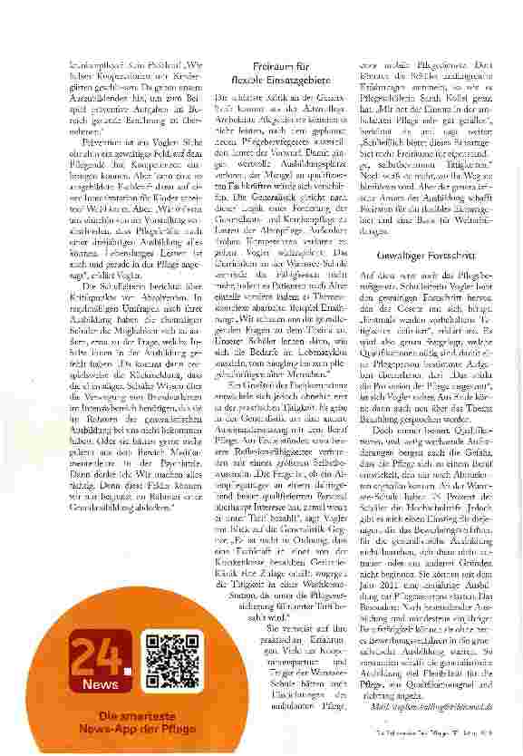Vorschauseite 3: DER POLITIK VORAUS