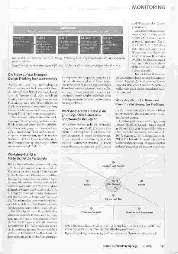 Vorschauseite 2: Innovationen fallen nicht vom Himmel Design Thinking als Methode in der Sozialen Arbeit