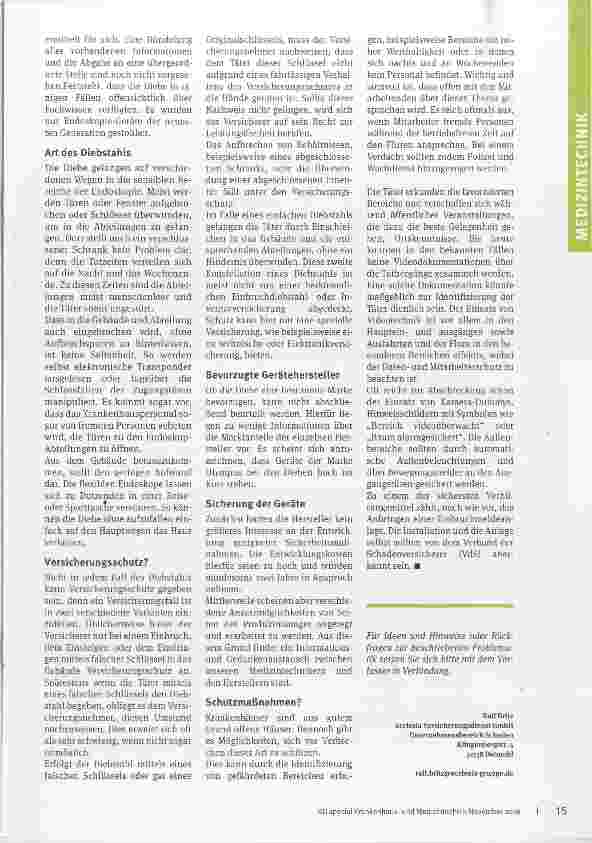 Vorschauseite 2: Ein Schreck am Montagmorgen
