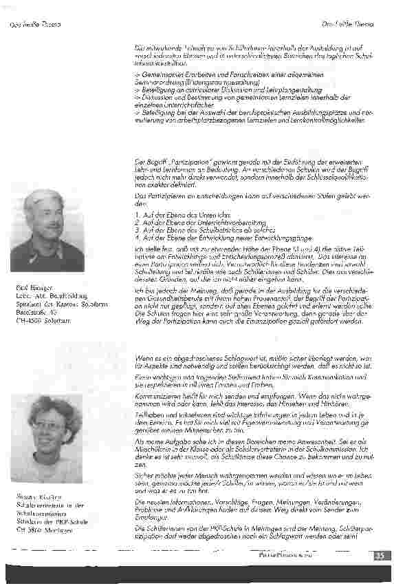 Vorschauseite 2: Schülerpartizipation - ein abgedroschens Schlagwort?