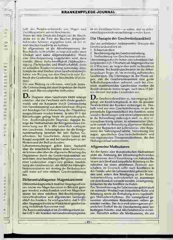 Vorschauseite 3: Die ambulante Therapie des Ulcus-Patienten