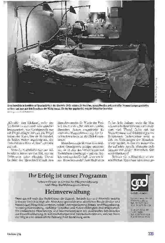 Vorschauseite 2: Menschenwürde - von innen betrachtet