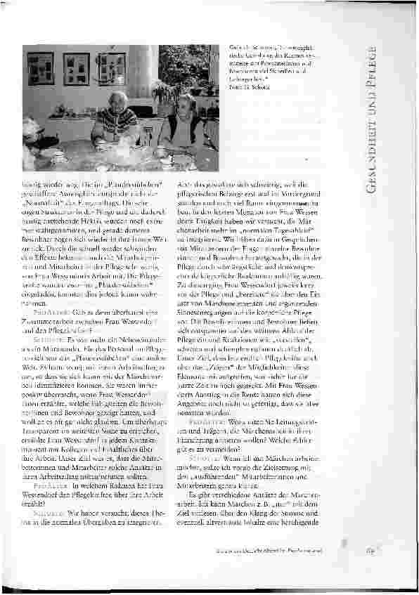 Vorschauseite 6: MÄRCHEN ALS TÜRÖFFNER ZU MENSCHEN MIT DEMENZ